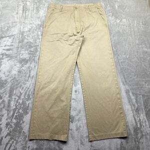 Diesel Tan Chino Pants Straight Leg Cotton Men Size 32 Fits 31"  Grunge Preppy‎